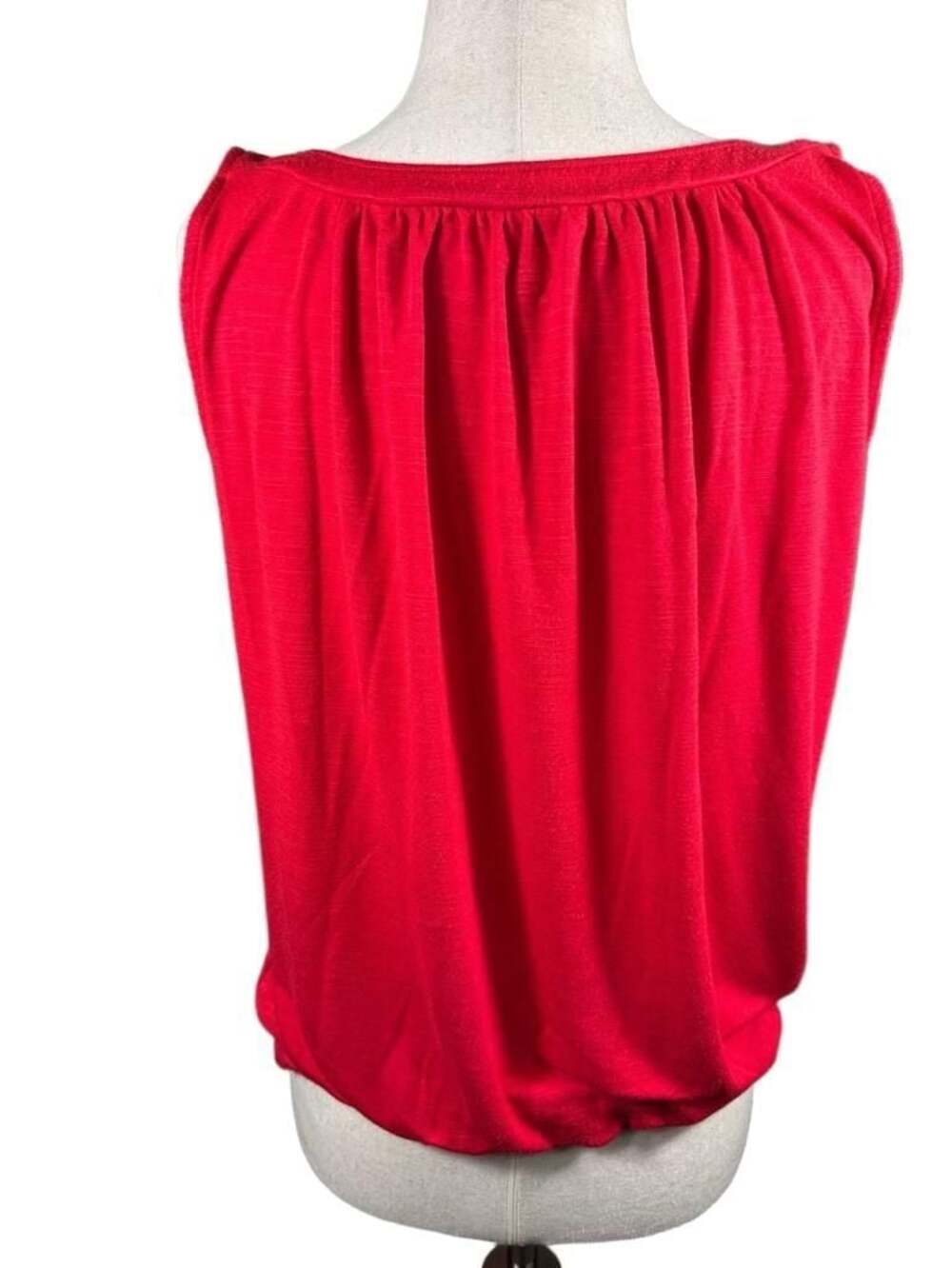 Loft Small Ruched Tank Top h1306